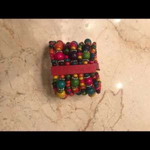 Multicolored beaded bracelet!